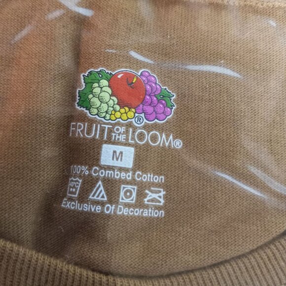Fruit Of The Loom M Tank Top Ladies Teardrop 100% Combed Cotton Brown NEW - Picture 2 of 5